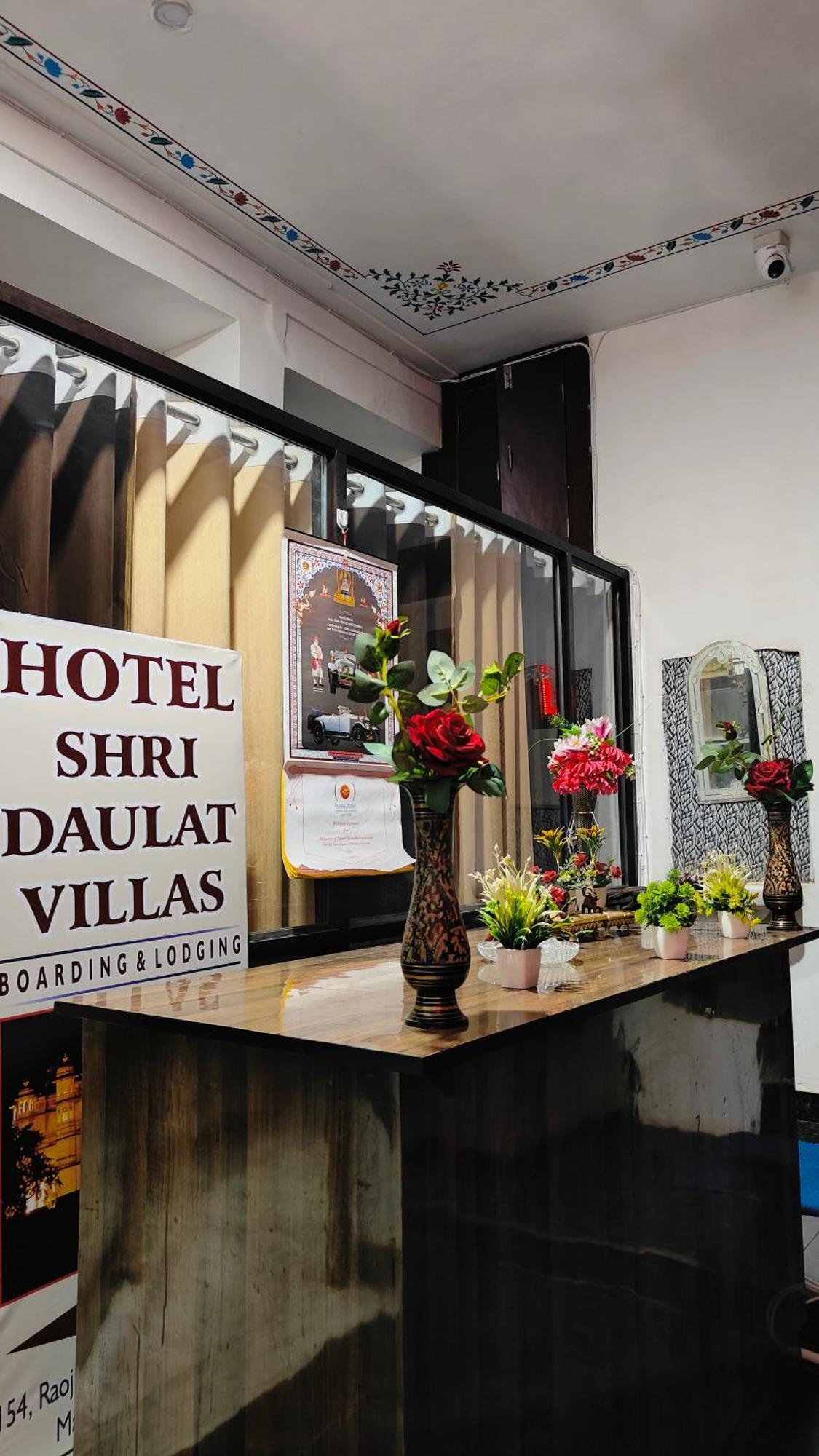 Shri Daulat Villas Udaipur Exterior foto